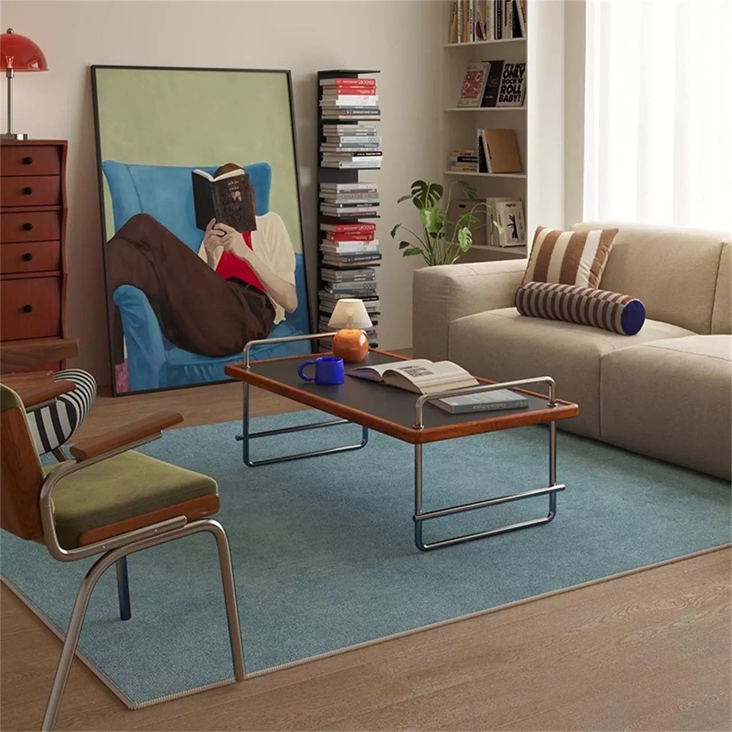 Electronics Repair Workstation - Modern Simple Solid Color Style Living