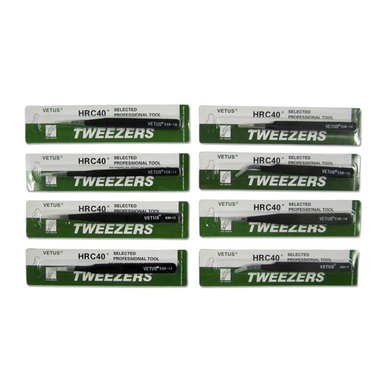 Anti‑Static Stainless Steel Tw - Smd Tweezer Set 评论和价格