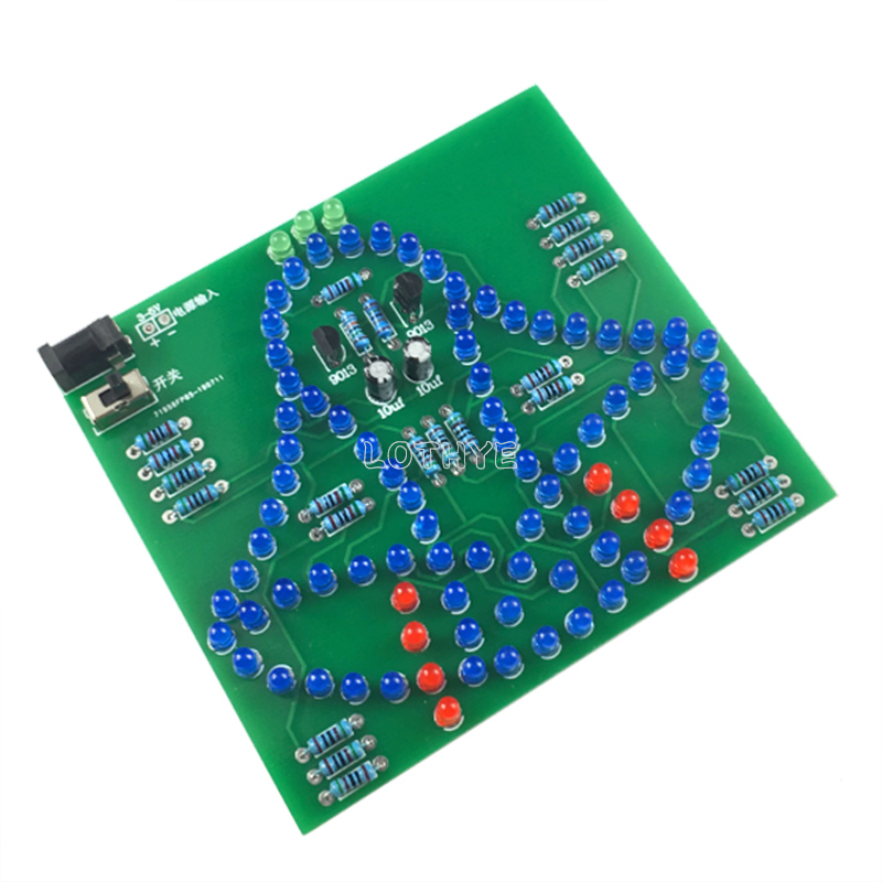 DC 3-5V DIY LED Swing Wind Chi - Electronics Repair School 评论和价格