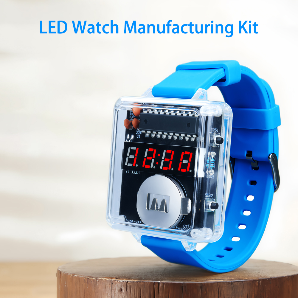 LED Digital Tube Display Watch - Electronics Repair School 评论和价格