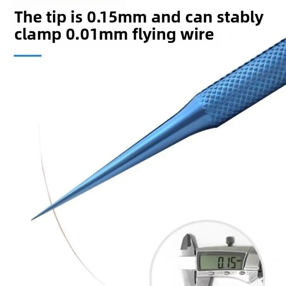 Titanium Alloy Anti-Magnetic T - Smd Tweezer Set 评论和价格