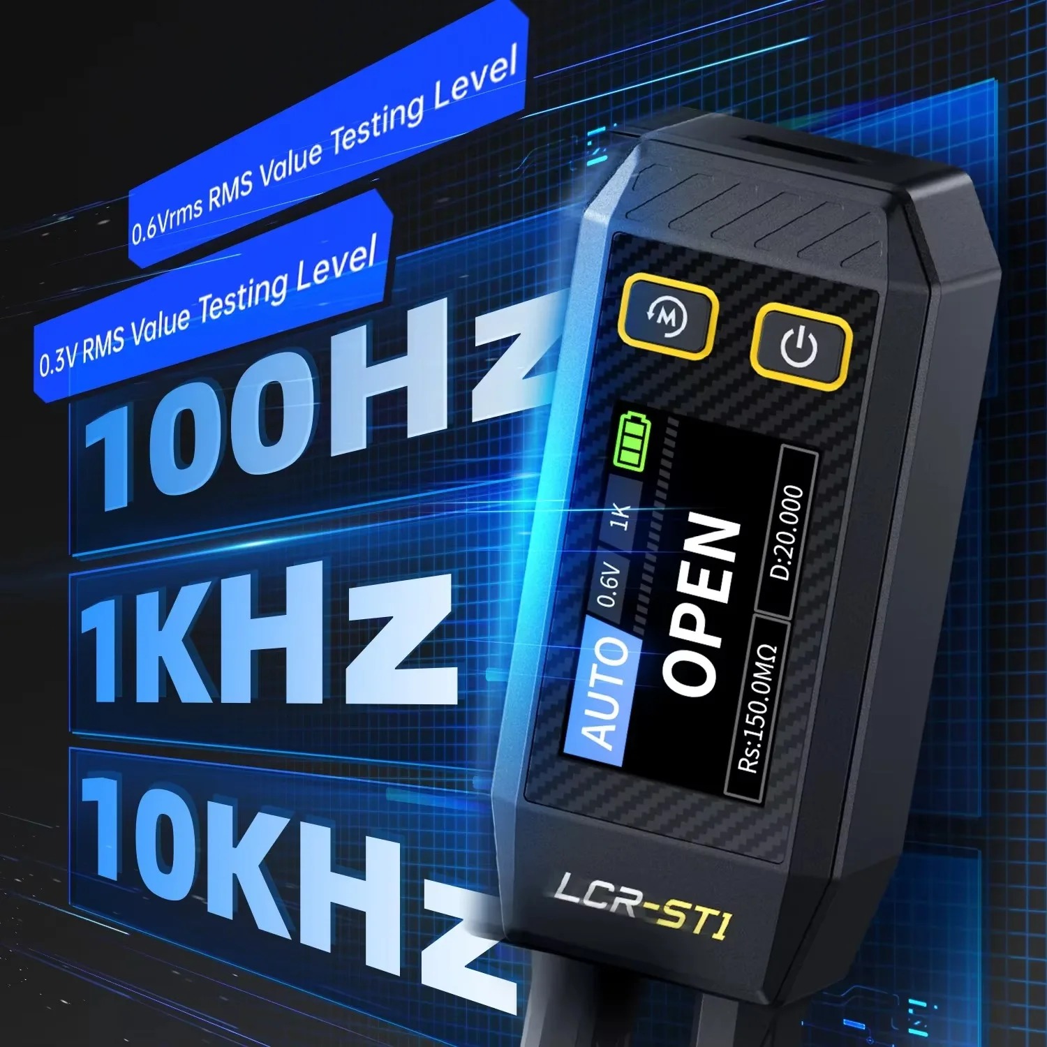 FNIRSI LCR-ST1 Smart LCR Bridg - Smd Tweezer Set 评论和价格